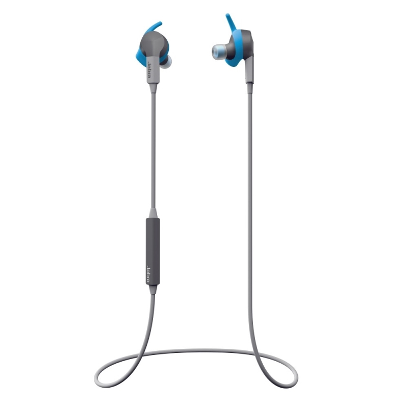 JABRA Auricolari in-ear Jabra Sport Coach bluetooth con microfono blu e grigio